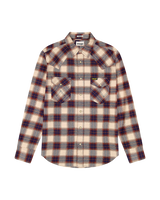 The Wrangler Mens Western Shirt in Birch Blue