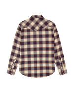 The Wrangler Mens Western Shirt in Birch Blue