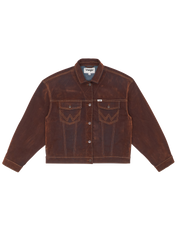 The Wrangler Womens Cowboy Jacket in Cinnamon Chill