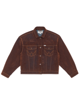 The Wrangler Womens Cowboy Jacket in Cinnamon Chill