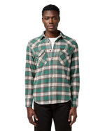 Western Shirt in Bistro Green