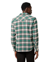 Western Shirt in Bistro Green