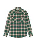 The Wrangler Mens Western Shirt in Bistro Green