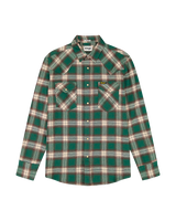 The Wrangler Mens Western Shirt in Bistro Green