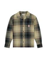 The Wrangler Mens Casey Jones Resort Shirt in Electric Teal