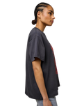 Girlfriend T-Shirt in Faded Black