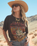 Lainey Wilson Call A Cowboy Oversized Graphic T-Shirt in Mole