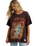 Lainey Wilson Call A Cowboy Oversized Graphic T-Shirt in Mole