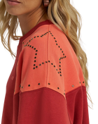Lainey Wilson Studded Star Sweatshirt in Western Star