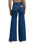 Lainey Wilson Cheeky Wide Leg Jeans in Wrangler Blue