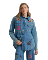 Lainey Wilson Shirt in Denim