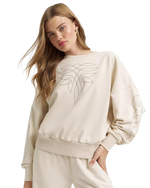 Lainey Wilson Cowboy Sweatshirt in Cocoa Creme