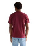 Americana T-Shirt in Ruby Wine