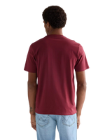 Americana T-Shirt in Ruby Wine