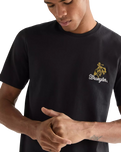 Embroidery T-Shirt in Black