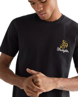 Embroidery T-Shirt in Black