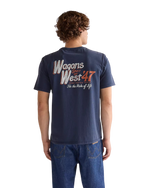 Graphic T-Shirt in Navy