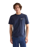 Graphic T-Shirt in Navy