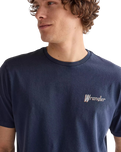 Graphic T-Shirt in Navy