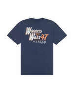 The Wrangler Mens Graphic T-Shirt in Navy