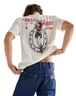 Vintage T-Shirt in Worn White