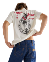 Vintage T-Shirt in Worn White