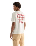 Cowboy Country Vintage T-Shirt in Worn White