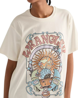 Girlfriend T-Shirt in Worn White