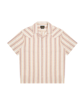 The Wrangler Mens Resort Shirt in Tan Ruby Wine