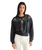 Embrodiered Sweatshirt in Faded Black