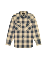 The Wrangler Mens Western Shirt in Curds & Whey