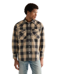 Western Shirt in Curds & Whey