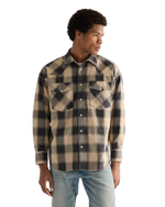 Western Shirt in Curds & Whey