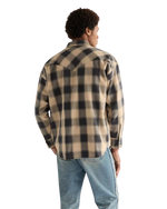 Western Shirt in Curds & Whey