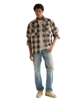 Western Shirt in Curds & Whey