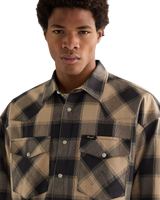 Western Shirt in Curds & Whey