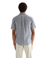 Chambray Shirt in Dark Stripe