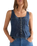 Pleated Corset Top in Lone Rider