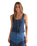 Pleated Corset Top in Lone Rider