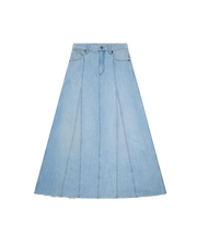 The Wrangler Womens Radiating Maxi Skirt in Desert Sand