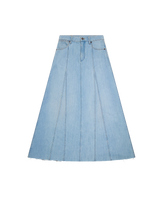 The Wrangler Womens Radiating Maxi Skirt in Desert Sand