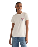 Sign Off T-Shirt in Worn White