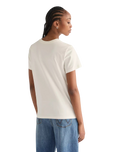 Sign Off T-Shirt in Worn White