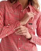 Western Shirt in Flame Scarlet