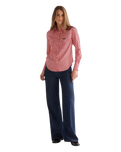 Western Shirt in Flame Scarlet