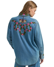 Lainey Wilson Shirt in Denim