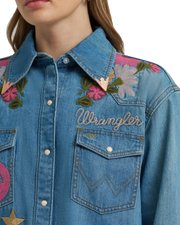 Lainey Wilson Shirt in Denim
