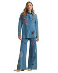 Lainey Wilson Shirt in Denim