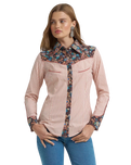 Lainey Wilson Prarie Print Shirt in Pink