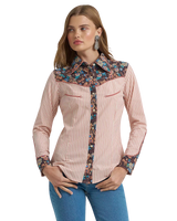 Lainey Wilson Prarie Print Shirt in Pink